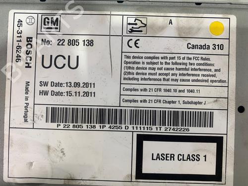 Electronic module OPEL ZAFIRA TOURER C (P12) 1.8 (75) | BP36924562M83  - Image 5