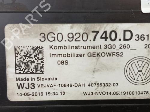 Instrument cluster VW PASSAT B8 Variant (3G5, CB5) 1.5 TSI | BP36923924C47 - Image 5