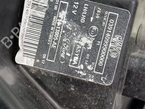 Left headlight FORD TRANSIT CONNECT (P65_, P70_, P80_) 1.8 Di | BP36924839C28 - Image 6