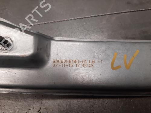 Front left window mechanism PEUGEOT 2008 I (CU_) 1.2 THP 110 / PureTech 110 | BP36918365C22 - Image 2