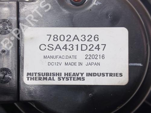 Heater blower motor MITSUBISHI ECLIPSE CROSS (GK_, GL_) Plug-in Hybrid 4WD (GL3W) | BP36921304M62 - Image 4