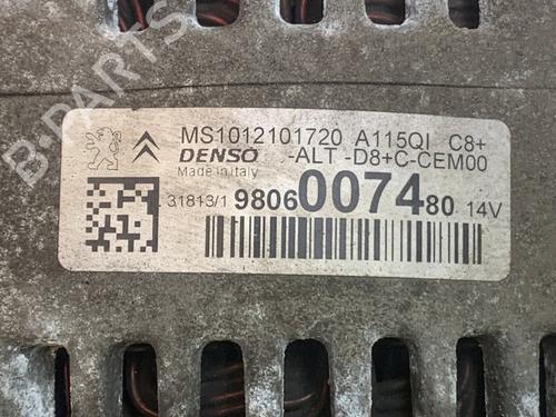 Alternator PEUGEOT 2008 I (CU_) 1.2 VTi | BP39494559M7  - Image 9