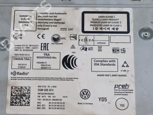 Control unit VW T-CROSS (C11, D31) 1.0 TSi | BP39208637M11 - Image 5