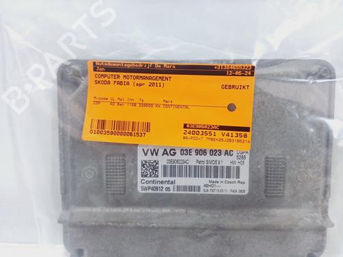 Engine control unit (ECU) SKODA FABIA II (542) 1.2 | BP36923397M57 - Image 5