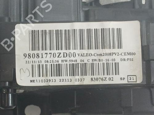 Steering column stalk PEUGEOT 2008 I (CU_) 1.2 VTi | BP39610442I23  - Image 6