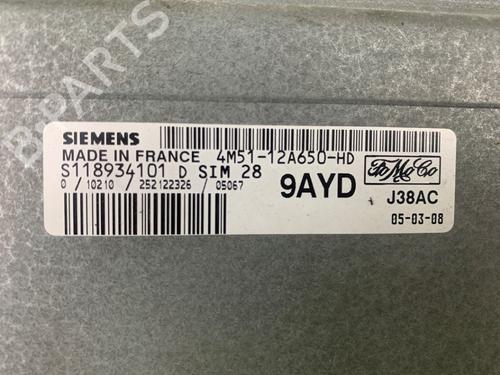 Engine control unit (ECU) FORD FOCUS II (DA_, HCP, DP) 1.6 | BP36924635M57 - Image 4