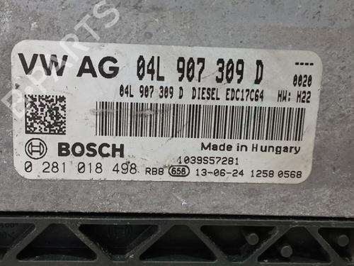 Engine control unit (ECU) VW GOLF VII (5G1, BQ1, BE1, BE2) 2.0 TDI | BP36927607M57 - Image 5