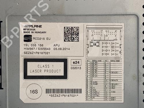 Radio SEAT Mii (KF1, KE1) 1.0 | BP36919118E6 - Image 5