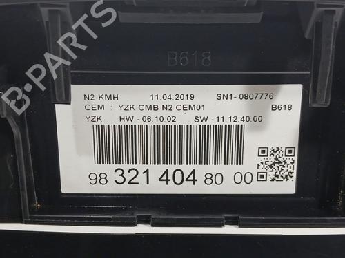 Instrument cluster CITROËN C3 III (SX) 1.5 BlueHDi 100 (SXYHYP, SXYHTU) | BP36921402C47 - Image 4
