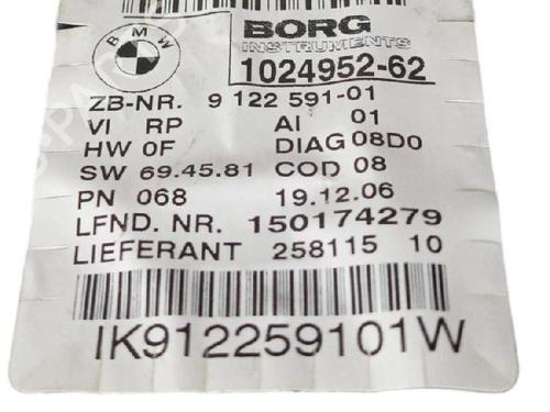 Instrument cluster BMW 1 (E87) 118 d | BP38209345C47 - Image 3