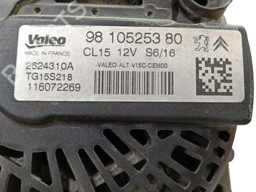 Alternator CITROËN C3 Picasso (SH_) 1.6 HDi | BP38222664M7 - Image 5