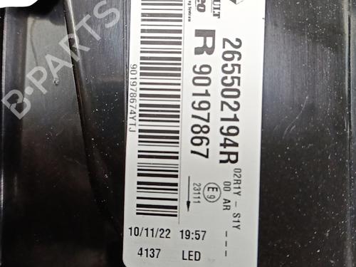 Right tailgate light RENAULT MEGANE IV Hatchback (B9A/M/N_) 1.3 TCe 100 (B9N8) | BP38220121C80 - Image 3