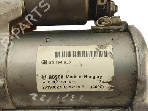 Starter OPEL CORSA E (X15) 1.2 (08, 68) | BP38219900M8 - Image 3