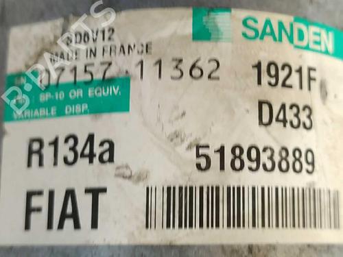 AC compressor PEUGEOT BIPPER (AA_) 1.3 HDi 75 | BP38210546M34 - Image 3