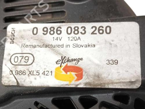 Alternator FORD FOCUS III 2.0 TDCi | BP38218507M7 - Image 2