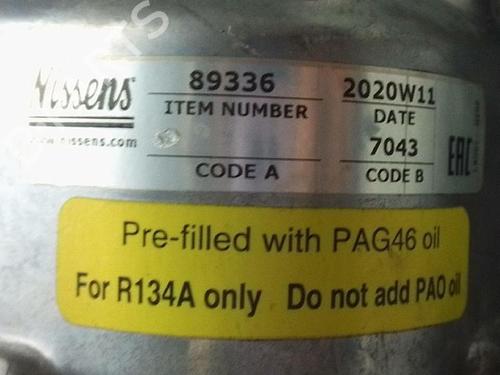 AC compressor FORD FOCUS C-MAX (DM2) 1.6 TDCi | BP38223316M34 - Image 2