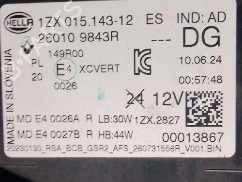 Right front indicator RENAULT MEGANE E-TECH SUV EV40 (BNJ2) | BP38216592C33 - Image 3