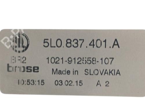 Front left window mechanism SKODA YETI (5L) 1.2 TSI | BP38218073C22 - Image 2