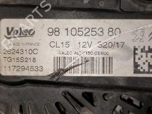 Alternator CITROËN C-ELYSEE (DD_) 1.6 HDI 92 | BP38209545M7 - Image 4