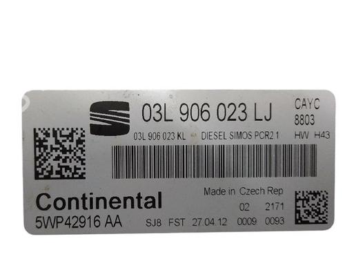 Control unit SEAT ALTEA (5P1) 1.6 TDI | BP38554355M11 - Image 3