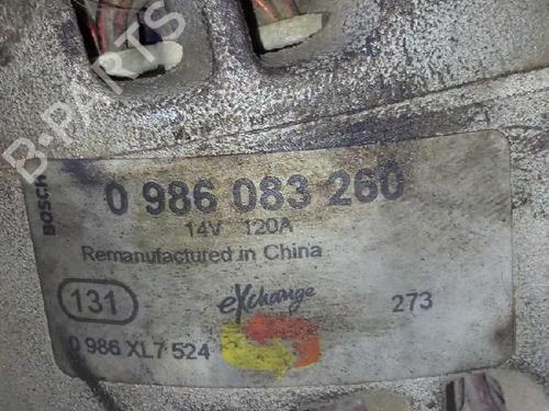 Alternator FORD TRANSIT CONNECT V408 Box Body/MPV 1.5 TDCi | BP38209898M7 - Image 4