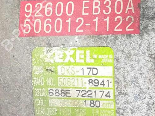 AC compressor NISSAN PATHFINDER III (R51) 2.5 dCi 4WD | BP38211871M34 - Image 3