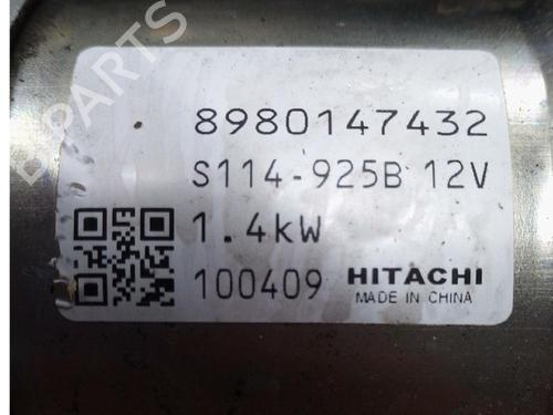 Starter OPEL ASTRA J (P10) 1.7 CDTI (68) | BP38210332M8 - Image 2