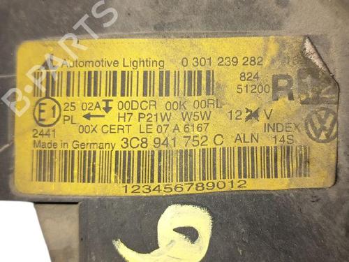 Right front indicator VW CC B7 (358) 2.0 TDI 4motion | BP39549513C33 - Image 3