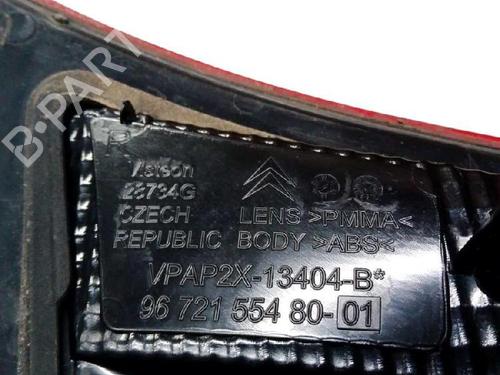 Used Right tailgate light Right tailgate light 38216291 38216291
