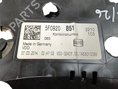 instrument-cluster-seat-leon-5f1-2012-2013-2014-2015-2016-2017-2018-2019-2020-2021-38214675 main image