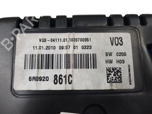 Used Instrument cluster Instrument cluster 38206152 38206152