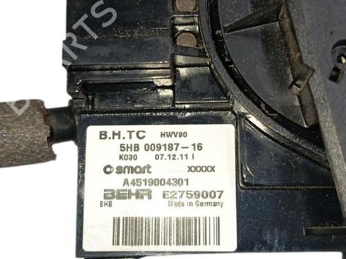 Climate control SMART FORTWO Coupe (451) 1.0 (451.330, 451.334) | BP39578505I5 - Image 3