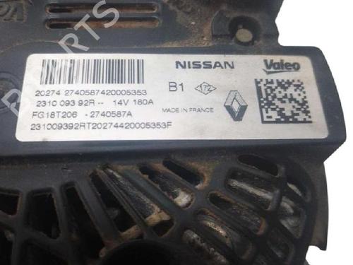 Generator DACIA SANDERO II TCe 90 (B8M1, B8MA, B8AC) | BP38213095M7 - Image 2
