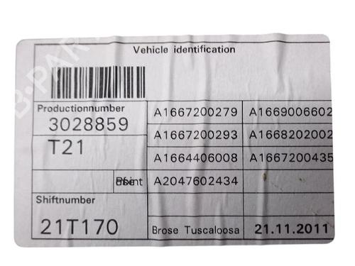 front-right-window-mechanism-mercedes-benz-m-class-w166-2011-2012-2013-2014-2015-38795025 main image
