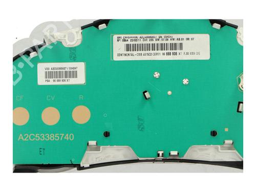 Instrument cluster CITROËN C3 II (SC_) 1.6 HDi | BP36625586C47 - Image 4