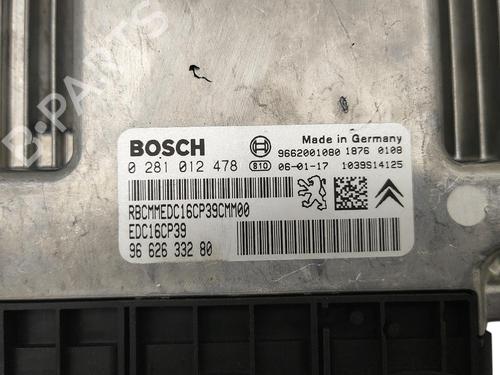 Control unit CITROËN C5 II Break (RE_) 2.2 HDi (RE4HTE, RE4HT2) | BP36632865M11 - Image 4