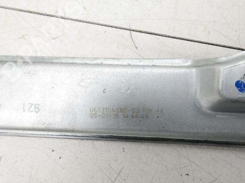 Front right window mechanism PEUGEOT 2008 I (CU_) 1.2 VTi | BP36626257C23 - Image 2
