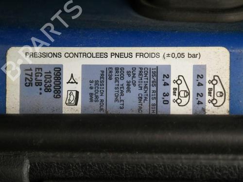 Dashboard PEUGEOT 307 (3A/C) 1.6 16V | BP36610447C46 - Image 11