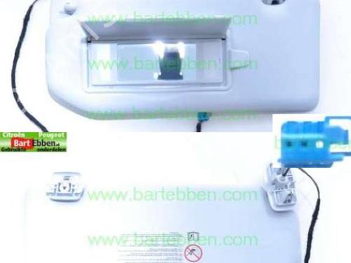 left-sun-visor-peugeot-508-i-8d_-2010-2011-2012-2013-2014-2015-2016-2017-2018-36608092 main image