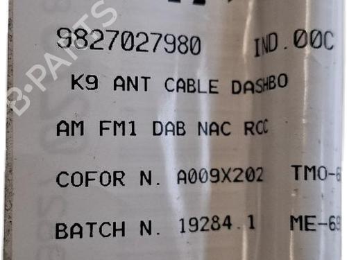 Cable CITROËN BERLINGO Box Body/MPV (K9) 1.5 BlueHDi 130 | BP36639159E12 - Image 8
