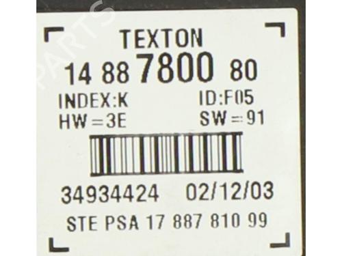 Control unit CITROËN C8 (EA_, EB_) 2.2 HDi | BP36602201M11 - Image 7