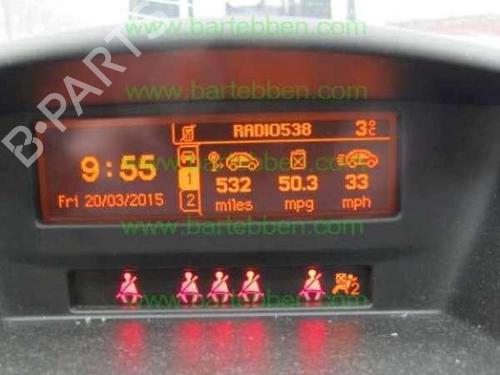 Engine control unit (ECU) PEUGEOT 207 SW (WK_) 1.6 HDi | BP36605727M57 - Image 6