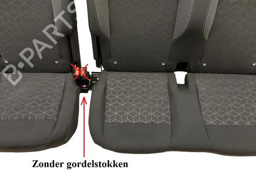Sæde bagtil (2. række) PEUGEOT RIFTER 1.5 BlueHDi 130 | BP36626828I23 - Image 2