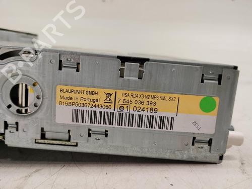 Radio CITROËN C5 II (RC_) 2.0 16V (RCRFJB, RCRFJC) | BP36627032E6 - Image 7