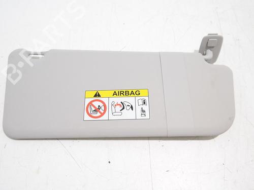 Right sun visor CITROËN BERLINGO (ER_, EC_) 1.6 HDi 92 | BP36619306I2 - Image 2