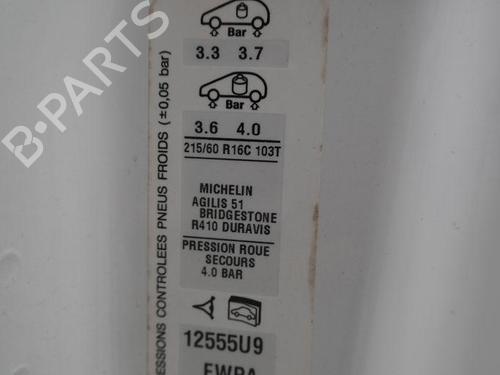 Electronic sensor PEUGEOT EXPERT Van (VF3A_, VF3U_, VF3X_) 2.0 HDi 120 | BP36613854M84 - Image 14