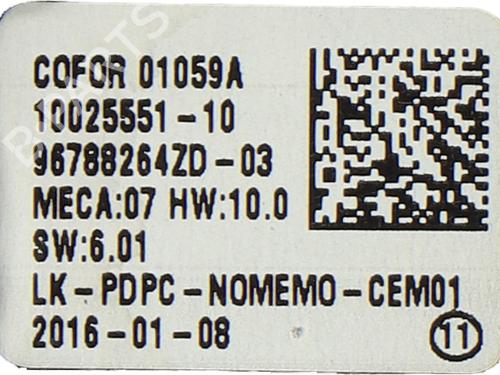 Switch PEUGEOT 208 I (CA_, CC_) 1.2 VTI 82 | BP36639373I30  - Image 9