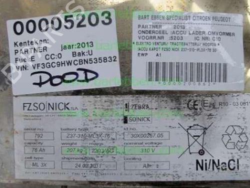 Engine PEUGEOT PARTNER Box Body/MPV (5_, G_) 1.6 HDi 75 | BP36607776M1 - Image 7