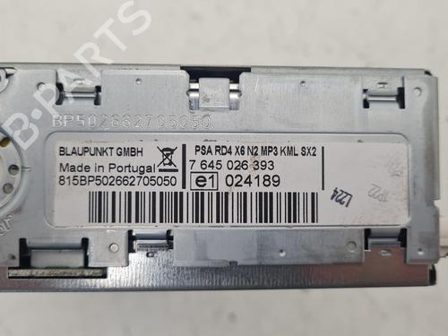 Bilradio Bilradio PEUGEOT 407 Coupe (6C_) 3.0 V6 (211 hp) 37165323 37165323