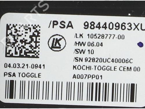Electronic module DS DS 4 II (FR_, FB_, F3_, FP_) Hybrid 136 (FPHPYC) | BP36631230M83 - Image 6